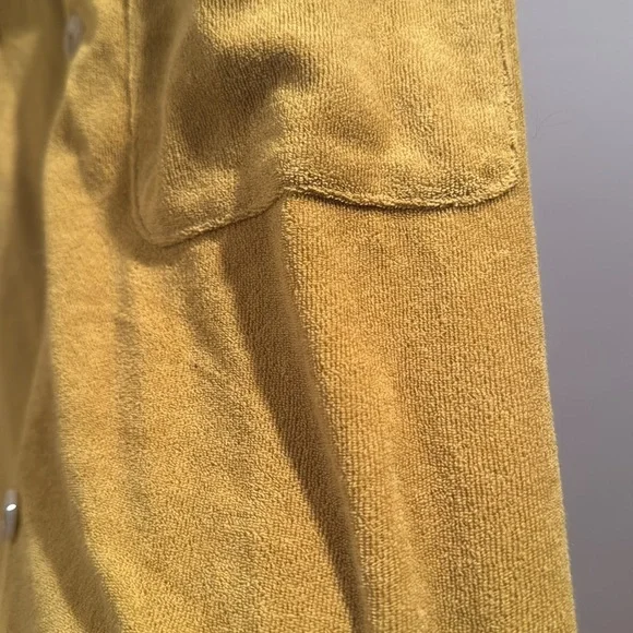 NWT Things Between Terrycloth Button down set Medium - Picture 7 of 10